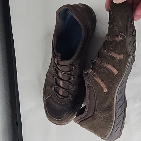 Skechers Relaxed Fit Breathe Easy Big Bucks-Brown Suede Size 8 US - Picture 2 of 7